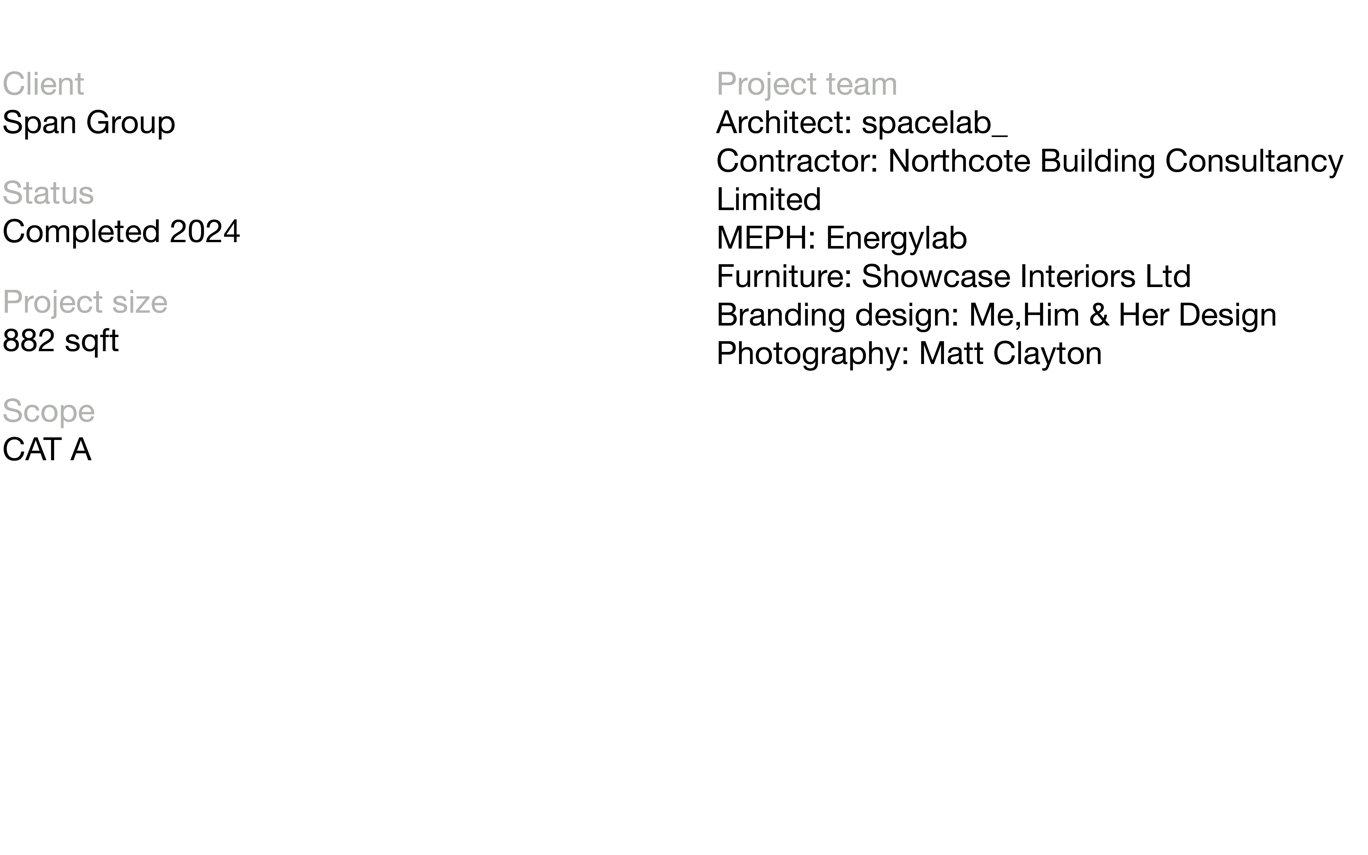 Project Metrics Shelton St